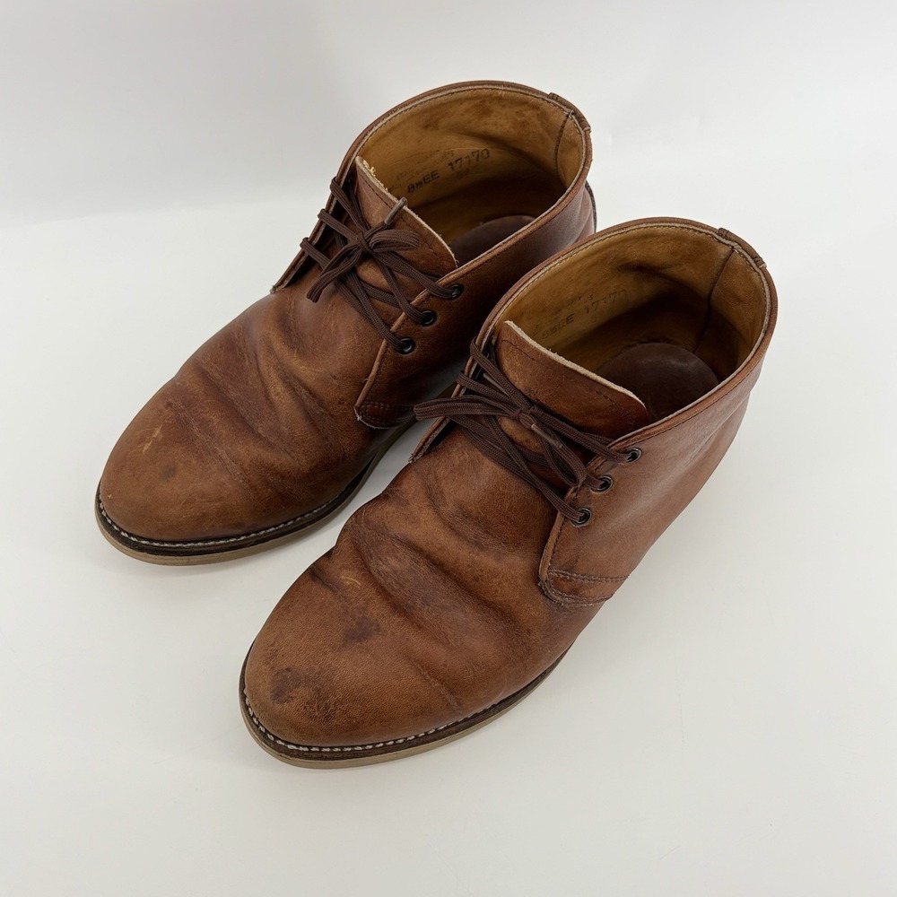 1960's Men's Red Wing Low Top Boots Size 8.5EE 17170 - 595 Wearable! Read DS! - Picture 2 of 16